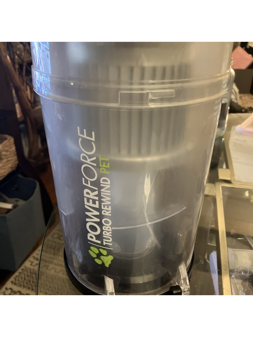 Bissell 1797 Power Force Helix Turbo Rewind Vacuum Dirt Canister Bin Dust Tank